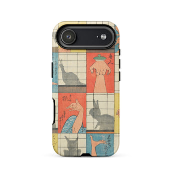 Figure d'Ombra - Custodia Iphone di Utagawa Hiroshige, 17 Air / Opaco, Custodie per Cellulari, Toby Leon