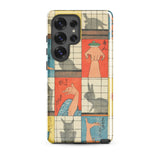 Shadow Figures - Utagawa Hiroshige Phone Case, Hiroshige’s Shadow Figures, Hiroshige Iphone Case, Traditional Shoji Screens