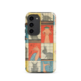 Shadow Figures - Utagawa Hiroshige Phone Case, Hiroshige’s Shadow Figures, Hiroshige Iphone Case, Traditional Shoji Screens