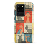 Shadow Figures - Utagawa Hiroshige Phone Case, Hiroshige’s Shadow Figures, Hiroshige Iphone Case, Traditional Shoji Screens