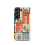 Shadow Figures - Utagawa Hiroshige Phone Case, Hiroshige’s Shadow Figures, Hiroshige Iphone Case, Traditional Shoji Screens