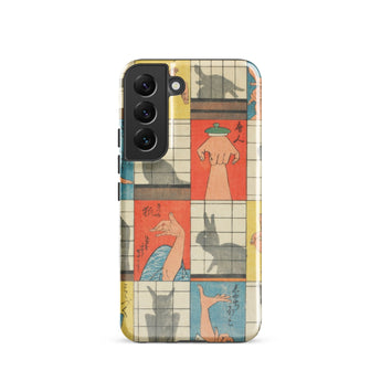 Shadow Figures - Utagawa Hiroshige Phone Case, Hiroshige’s Shadow Figures, Hiroshige Iphone Case, Traditional Shoji Screens