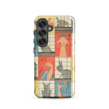 Shadow Figures - Utagawa Hiroshige Phone Case, Hiroshige’s Shadow Figures, Hiroshige Iphone Case, Traditional Shoji Screens