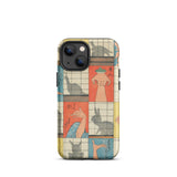Shadow Figures - Utagawa Hiroshige Phone Case, Hiroshige’s Shadow Figures, Hiroshige Iphone Case, Traditional Shoji Screens