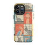 Shadow Figures - Utagawa Hiroshige Phone Case, Hiroshige’s Shadow Figures, Hiroshige Iphone Case, Traditional Shoji Screens