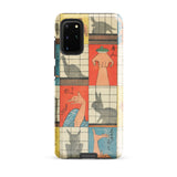 Schattenfiguren - Utagawa Hiroshige Samsung Hülle, Galaxy S20 Plus / Glänzend, Handyhüllen, Toby Leon