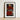 Black-framed Art Print Vibrant Red Figure Ornate Golden Aureate Flames Sculpting, Embroidered Apron Shimmers, Sascha Schneider