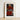 Framed Artwork Figure Vibrant Red Robes Gold Accents Aureate Flames Sculpting, Embroidered Apron Shimmers, Sascha Schneider Art