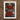 Framed Painting Figure Red Robe Golden Crown Two Aureate Flames Sculpting, Embroidered Apron Shimmers, Sascha Schneider Art