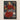Framed Painting Figure Vibrant Red Robe Gold Accents Aureate Flames Sculpting, Embroidered Apron Shimmers, Sascha Schneider Art