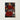 Rectangular Canvas Painting Figure Vibrant Red Robe Gold Aureate Flames Sculpting, Embroidered Apron Shimmers, Sascha Schneider Art
