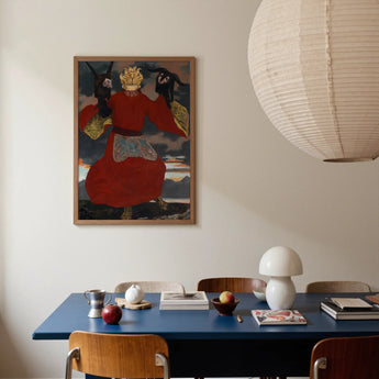 The Shaman - Sascha Schneider Art Print, 20x30’’ / 51x76cm / Unframed / no Border, Posters Prints & Visual Artwork, Toby Leon