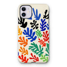 Sheaf – Henri Matisse Cutouts Iphone Case, 11 / Matte, Colorful Abstract Leaf-patterned Phone Case