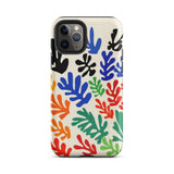 Sheaf – Henri Matisse Cutouts Iphone Case, 11 Pro / Matte, Colorful Leaf-patterned Phone Case