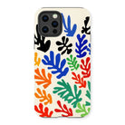 Sheaf – Henri Matisse Cutouts Iphone Case, 13 Pro / Matte, Colorful Leaf-patterned Phone Case