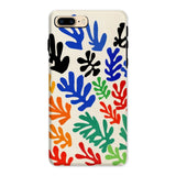 Sheaf – Henri Matisse Cutouts Iphone Case, 8 Plus / Matte, Colorful Leaf-patterned Phone Case