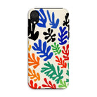 Sheaf – Henri Matisse Cutouts Iphone Case, Xr / Matte, Colorful Leaf-patterned Phone Case