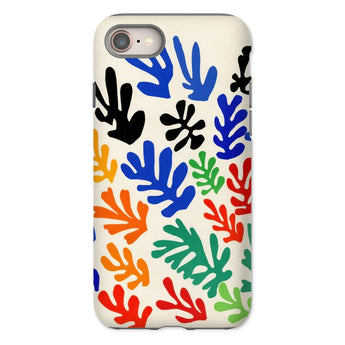 Sheaf – Henri Matisse Cutouts Phone Case Iphone 8 / Matte Colorful Leaf-patterned Phone Case Henri Matisse Sheaf, Cutouts Iphone, Artist’s