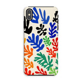 Sheaf – Henri Matisse Cutouts Phone Case Iphone Xs Max / Matte Colorful Abstract Leaf-patterned Phone Case Henri Matisse Sheaf, Cutouts