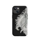 Shell Ernst Haeckel Black & White Sea Life Iphone Case, 14 / Matte, Black Phone Case Seashell Design