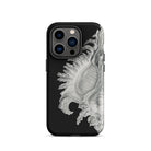 Shell Ernst Haeckel Black & White Sea Life Iphone Case, 14 Pro / Matte, Black Phone Case Seashell Design