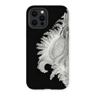 Shell - Ernst Haeckel Black & White Sea Life Iphone Case - 13 Pro Max / Matte