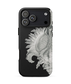 Iphone 17 Pro Max / Matte Shell - Ernst Haeckel Black & White Sea Life Phone Case, Slow Hand,