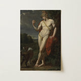 The Shepherd - Jean Baptiste Frederic Desmarais kunstprint / Canvas, 12x18’’ / 31x46cm / Ongeframed / geen rand, Posters Prints & Visual
