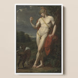The Shepherd - Jean Baptiste Frederic Desmarais kunstprint / Canvas, 12x18’’ / 31x46cm / Witte lijst, Posters Prints & Visual Artwork, Toby