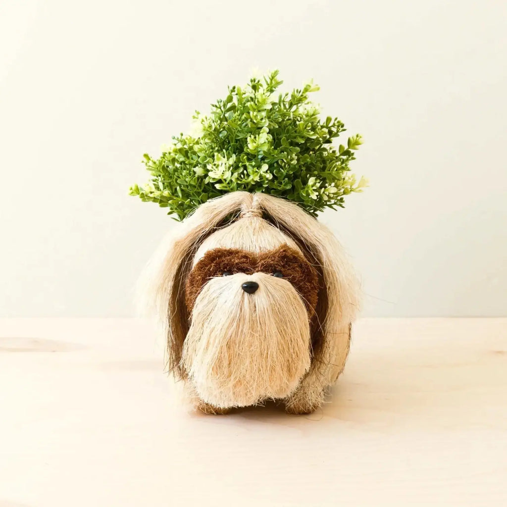 10 Mini Dog Planters x Flower Pots | Adorable Pet Collection