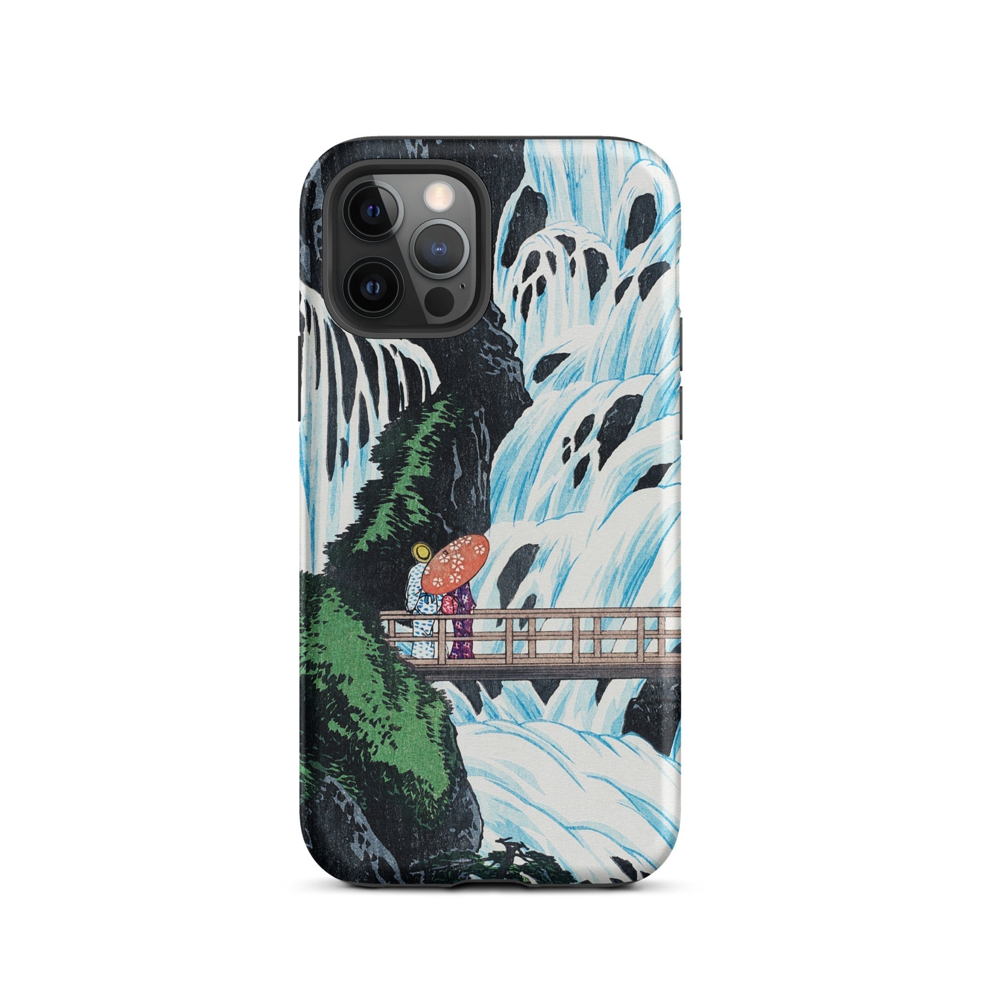 Shiragumo Waterfall Hiroaki Takahashi Iphone Case, 12 Pro / Matte, Phone Case Waterfall Scene