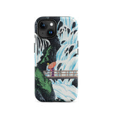 Shiragumo Waterfall - Hiroaki Takahashi Iphone Case, 15 / Matte, Waterfall Scene Phone Case
