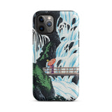 Shiragumo Waterfall - Hiroaki Takahashi Phone Case Iphone 11 Pro / Matte Waterfall-themed Phone Case Hiroaki Takahashi Shin-hanga,