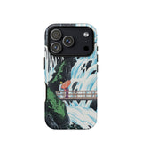 Shiragumo Waterfall - Hiroaki Takahashi Phone Case Iphone 17 Pro / Matte Iphone 12 Pro Max Case Studio Ghibli-inspired Design Hiroaki