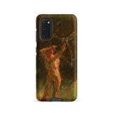 The Shooter - Julius Paulsen Phone Case Samsung Galaxy S20 / Matte Rugged Dark-toned Phone Case Textured Oil Painting Muscular Julius
