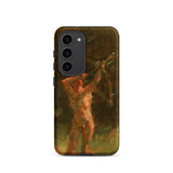 The Shooter - Julius Paulsen Samsung Case, Galaxy S23 / Matte, Samsung Galaxy S21 Phone Case Abstract Painting Design