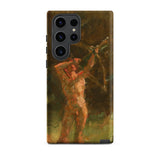 The Shooter - Julius Paulsen Samsung Case, Galaxy S23 Ultra / Matte, Phone Case Classical Painting Male Archer