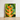 Vibrant Orange Yellow Heliconia Flower Print Light Wood Lobster Claw, Captivating Art