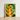 Vibrant Orange Yellow Heliconia Flower Print Light Wood Lobster Claw, Captivating Art
