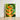 Vibrant Orange Yellow Heliconia Flower Print Sleek White Lobster Claw, Captivating Art