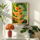 Showstopper - Heliconia Lobster Claw Art Print Posters Prints & Visual Artwork