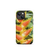 Showstopper - Heliconia Lobster Claw Iphone Case, 13 Mini / Matte, Iphone Case Heliconia Flower Design