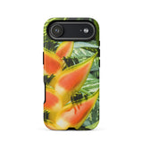 Showstopper - Heliconia Lobster Claw Iphone Case 17 Air / Matte Google Pixel 7 Pro Phone Case Tropical Flower Heliconia Lobster Claw, Claw