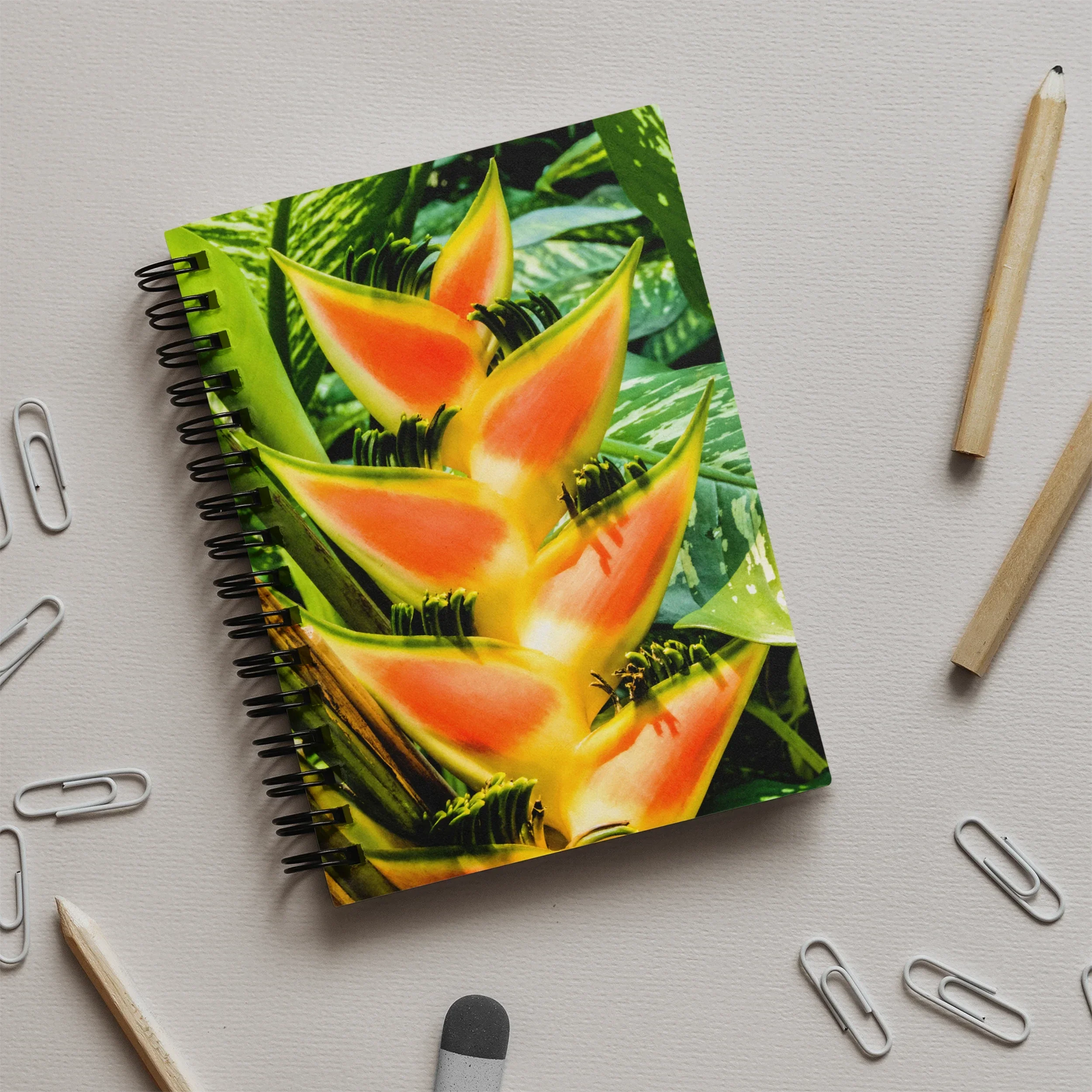 Showstopper - Heliconia Lobster Claw Notebook Notebooks & Notepads