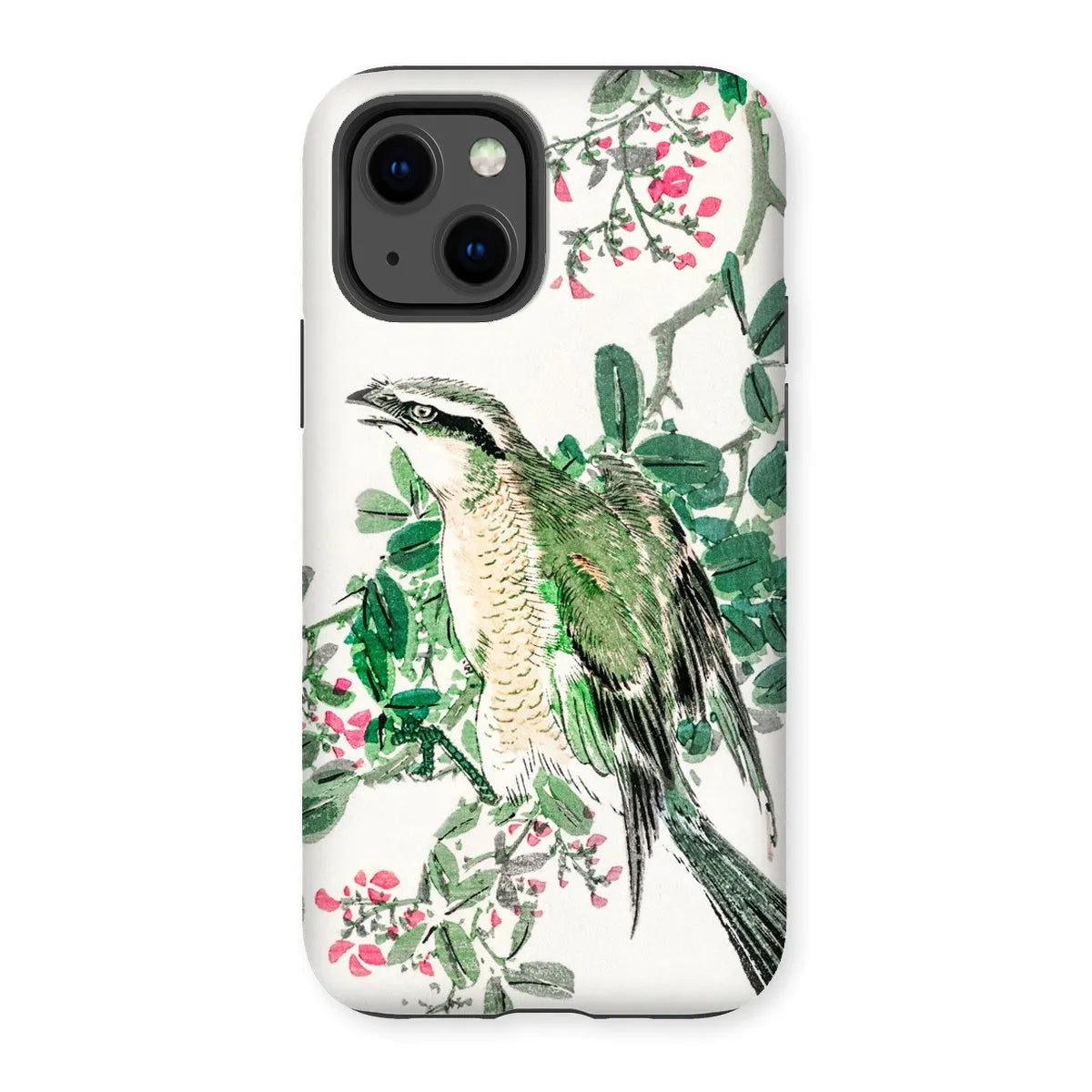 Shrike And Clover - Meiji Bird Phone Case - Numata Kashu - Iphone 13 / Matte - Mobile Phone Cases - Aesthetic Art