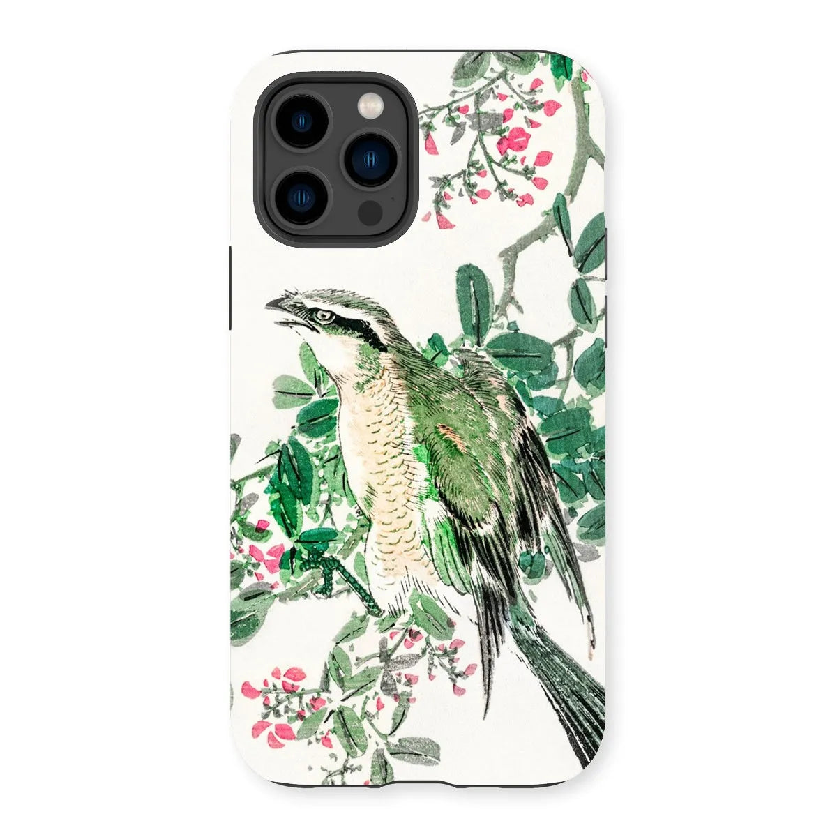 Shrike And Clover - Meiji Bird Phone Case - Numata Kashu - Iphone 14 Pro / Matte - Mobile Phone Cases - Aesthetic Art
