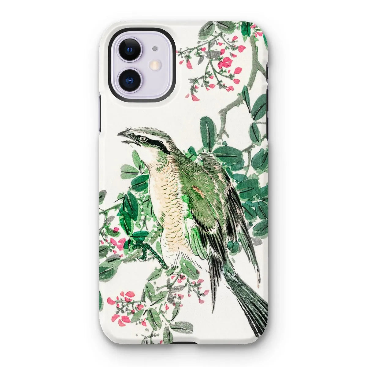 Shrike And Clover - Meiji Bird Phone Case - Numata Kashu - Iphone 11 / Matte - Mobile Phone Cases - Aesthetic Art