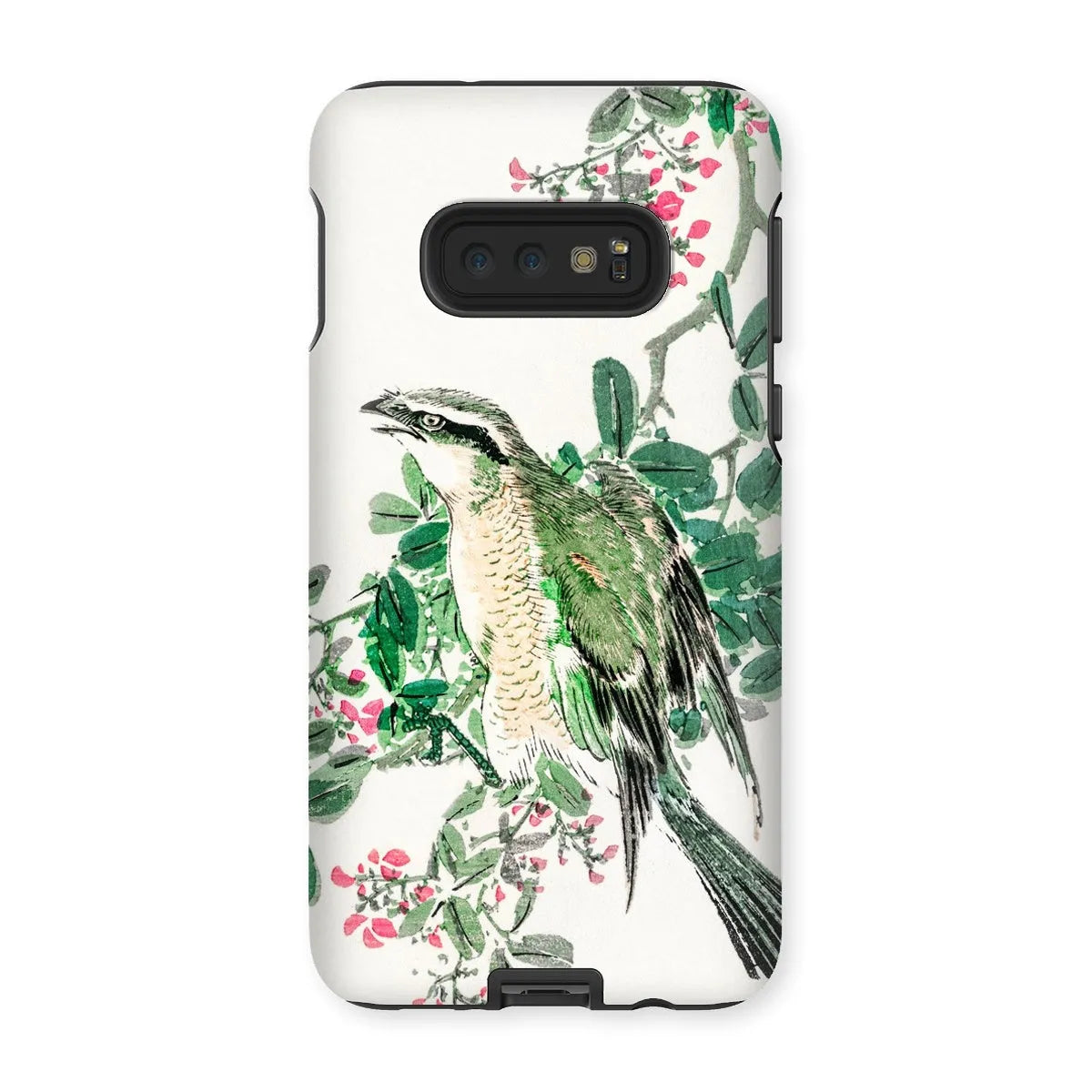 Shrike And Clover - Meiji Bird Phone Case - Numata Kashu - Samsung Galaxy S10e / Matte - Mobile Phone Cases - Aesthetic