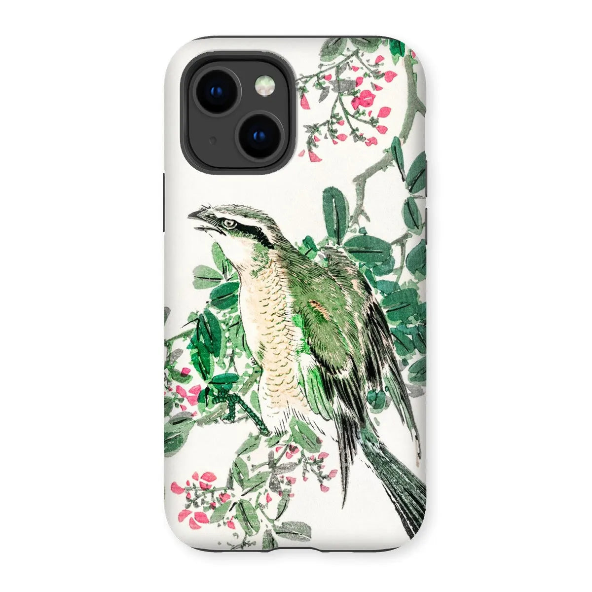 Shrike And Clover - Meiji Bird Phone Case - Numata Kashu - Iphone 14 / Matte - Mobile Phone Cases - Aesthetic Art