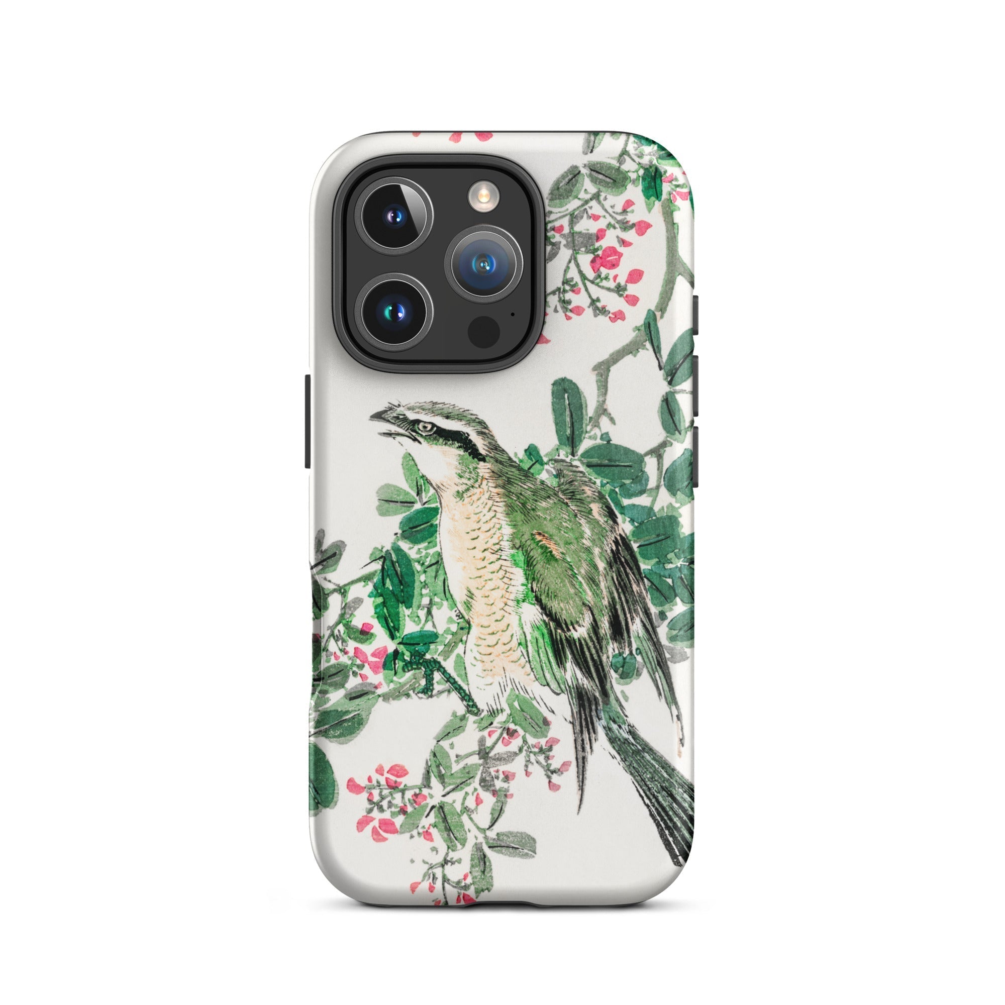 Shrike and Clover - Numata Kashu Meiji Iphone Case, 16 Pro / Tough Phone, Bird-themed Phone Case